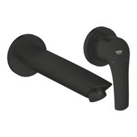 GROHE Eurosmart Wastafelmengkraan - M-size - 2 gats - matte black 293382433 - thumbnail