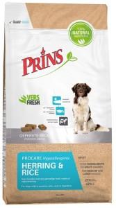 Prins ProCare Hypoallergenic met haring en rijst hondenvoer 12 kg