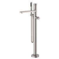 Vrijstaand Bad Thermostaatkraan Wiesbaden Sphere 83.3 cm Compleet Geborsteld Staal - thumbnail