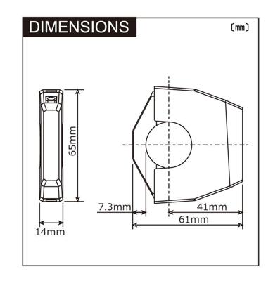 DAYTONA usb-stopcontact "slim-mount usb-slim-mount 2x type-a sw 2x 12w