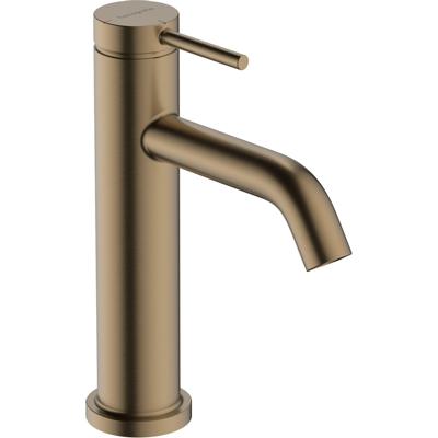 Hansgrohe Tecturis Wastafelmengkraan - zonder waste - coolstart - 11.6cm uitloop - geborsteld brons 73312140 Hansgrohe Tecturis Wastafelmengkraan - zonder waste - coolstart - 11.6cm uitloop - geborsteld brons 73312140