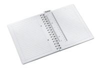 Notitieboek leitz wow a5 spiraal pp lijn paars - thumbnail