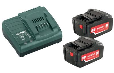 Metabo Basis-set 2x 18 volt 5.2Ah accu's | Pick+Mix - 685051000