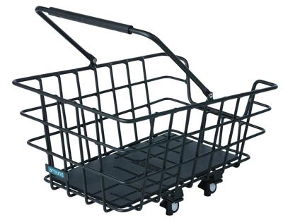 Around Fietsmand college incl. removable system - zwart Around Fietsmand college incl. removable system - zwart