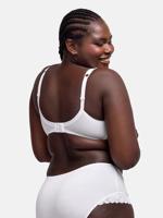 Bh zonder beugel katoen - kant - Georgina - Kanten bh zonder vulling - Niet voorgevormd - Zachhte brede bandjes - thumbnail