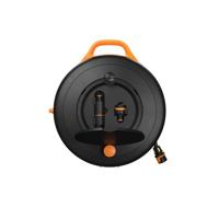 Fiskars Comfort Waterwheel 1071660 Slanghaspel 9 mm 15 m 3/8 inch 1 stuk(s) Zwart, Oranje - thumbnail