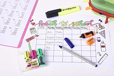 Edding Textmarker 7 Mini 4-7-5-1099 Geel, Oranje, Roze, Lichtblauw, Lichtgroen 1 mm, 3 mm 1 stuk(s)