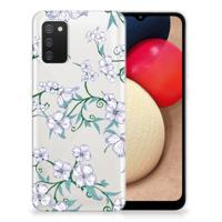 Samsung Galaxy A02s Uniek | TPU Case | Blossom White - thumbnail