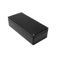 Hammond Electronics 1590ZGRP163BK Universele behuizing 360 x 160 x 90 Polyester Zwart 1 stuk(s) - thumbnail