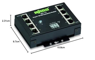 WAGO Industrial-ECO-Switch Industrial Ethernet Switch 8 poorten