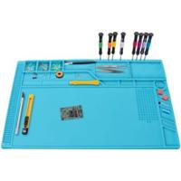 Velleman AS12 Soldeermat (l x b x h) 350 x 550 x 20 mm 1 stuk(s) - thumbnail