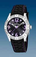 Horlogeband Festina F16541-8 Silicoon Zwart 20mm - thumbnail