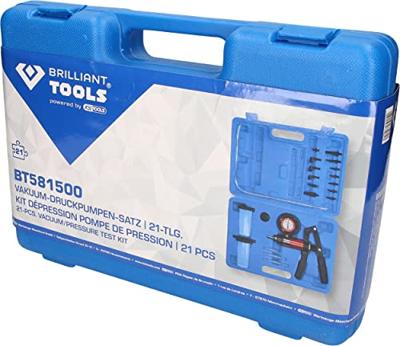 Brilliant Tools BT581500 Vacuümdrukpompset, 21-delig