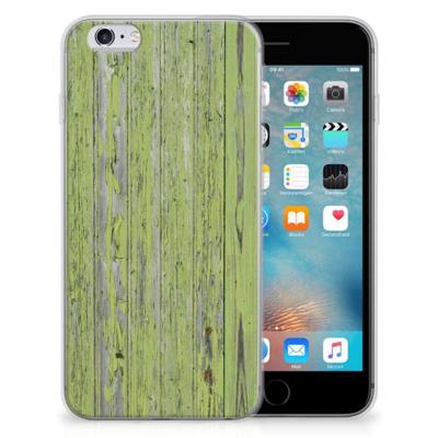 Apple iPhone 6 | 6s | Bumper Hoesje | Green Wood