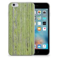 Apple iPhone 6 | 6s | Bumper Hoesje | Green Wood - thumbnail