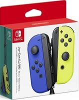 Nintendo Switch Joy-Con Controller Pair (Blue / Neon Yellow) - thumbnail