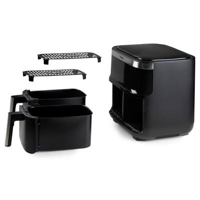 DOMO DO537FR Airfryer 8 l Oververhittingsbeveiliging, Timerfunctie, Met display, Anti-aanbaklaag Zwart