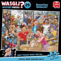 Jumbo puzzel Wasgij Mystery 29 Donatiedebacle (1000) - thumbnail