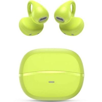 SPC Boost Clip - Draadloze open-ear hoofdtelefoon met clip, ENC voor heldere oproepen, 26 uur batterijduur, Bluetooth en Google Fast Pair, IPX5, touch-bediening en spraakassistent, groen