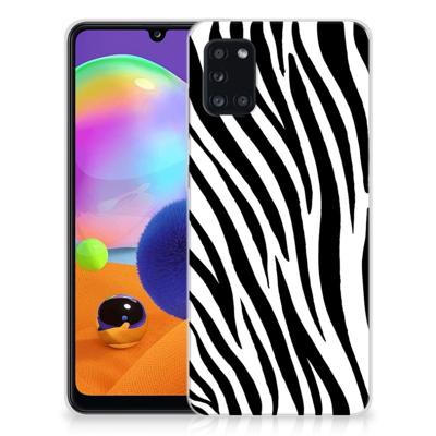 Samsung Galaxy A31 | TPU Hoesje | Zebra