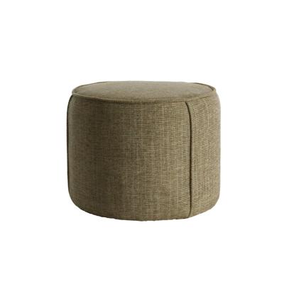 Light & Living Poef 'Domoni' Chenille, kleur Groen