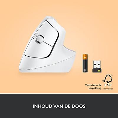 Draadloze Bluetooth-muis Logitech 910-006475 Wit 4000 dpi Draadloze Bluetooth-muis Logitech 910-006475 Wit 4000 dpi