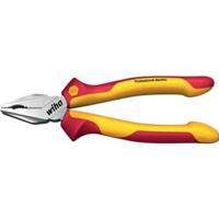 Wiha Combinatietang Professional electric met DynamicJoint® en OptiGrip met extra lang snijvlak | 180 mm | 7" - 27418 - 27418 - thumbnail