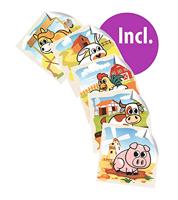 Eichhorn houten blokpuzzel boerderij - thumbnail
