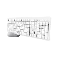 Trust ODY II WL KEYBOARD & MOUSE Set met toetsenbord en muis Draadloos, USB QWERTZ, Duits Wit - thumbnail