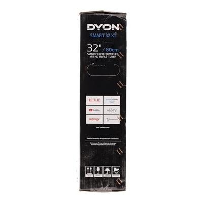 DYON Smart 32 XT 80 cm (32 inch) TV (HD Smart TV, HD Triple Tuner (DVB‐C/‐S2/‐T2), Prime Video, Netflix & HbbTV)