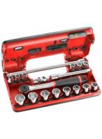 Facom Doppenset 3/8" 6-Kant Mm J.161B 18 Dlg - J.161DBOX1 - J.161DBOX1 - thumbnail