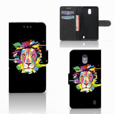 Nokia 2 Leuk Hoesje Lion Color Nokia 2 Leuk Hoesje Lion Color