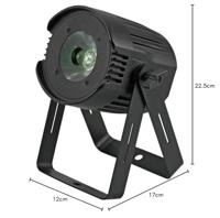 Eurolite 51916170 PST-40 QCL LED-pinspot Aantal LEDs:1 - thumbnail
