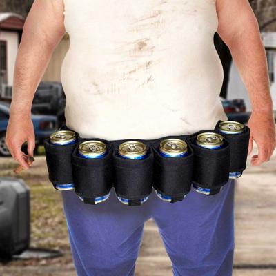 Beer Belt - Verstelbare Bier Riem - 6 blikjes 33cl