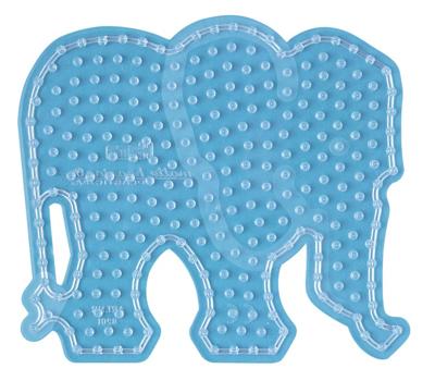 Hama strijkkralenbordje maxi olifant