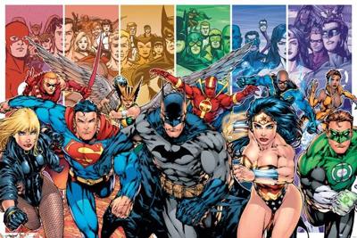 Pyramid Justice League America Generations Poster 91,5x61cm Pyramid Justice League America Generations Poster 91,5x61cm