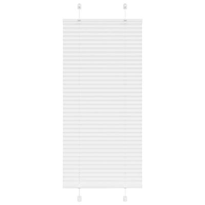 VidaXL Plissé rolgordijn 60x150 cm stofbreedte 59,4 cm polyester wit VidaXL Plissé rolgordijn 60x150 cm stofbreedte 59,4 cm polyester wit