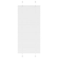 VidaXL Plissé rolgordijn 60x150 cm stofbreedte 59,4 cm polyester wit - thumbnail