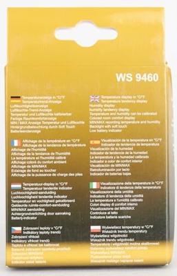 Techno Line WS 9460 WS 9460 Digitaal weerstation