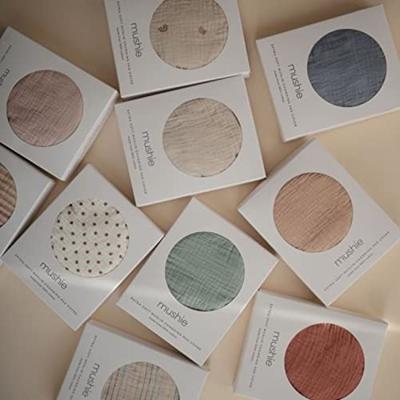 Mushie aankleedkussenhoes Retro Stripes