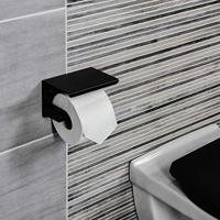 Cornat Toiletrolhouder Planchet Zwart - T364205 - thumbnail