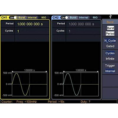 VOLTCRAFT FG-30802T Functiegenerator 1 µHz - 80 MHz 2-kanaals Arbitrair, Ruis, Puls, Blok, Sinus, Driehoek VOLTCRAFT FG-30802T Functiegenerator 1 µHz - 80 MHz 2-kanaals Arbitrair, Ruis, Puls, Blok, Sinus, Driehoek