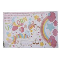 Mondoni Pink Unicorn Muursticker - thumbnail
