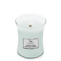WoodWick sagewood & seagrass medium candle - thumbnail