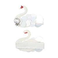 Haarspeldjes Inca 2 Stuks Zwaan - thumbnail