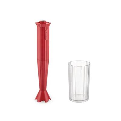 Alessi Plissé Staafmixer rood - thumbnail