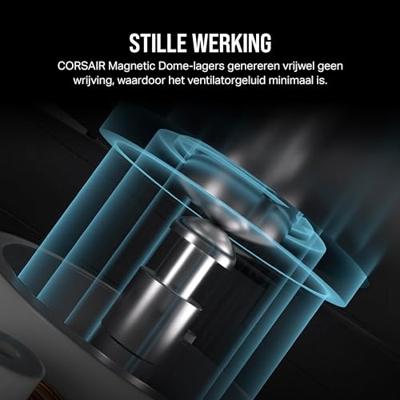 Case fan Corsair CO-9051022-WW Ø 12 cm (3 Stuks)