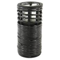 Countryfield windlicht omara zwart 30 cm | 8 stuks - thumbnail