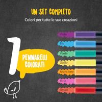 Krijtstift Securit SMA-100 rond ass 1-2mm blister à 7 stuks - thumbnail