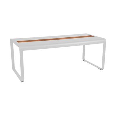 Fermob Bellevie tuintafel met opslagruimte 196x90 cm Cotton White